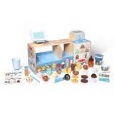 Melissa & Doug, Cool Scoops Heladería, Juego de 42 piezas.