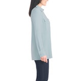Hilary Radley Blusa para Dama Azul Chica