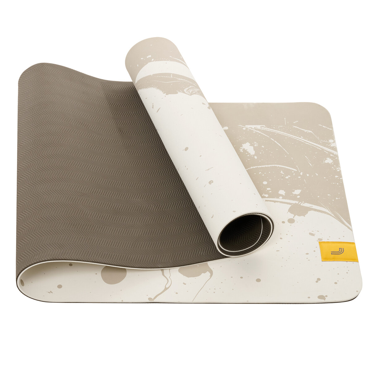 Lole Tapete de Yoga con Strap Crema