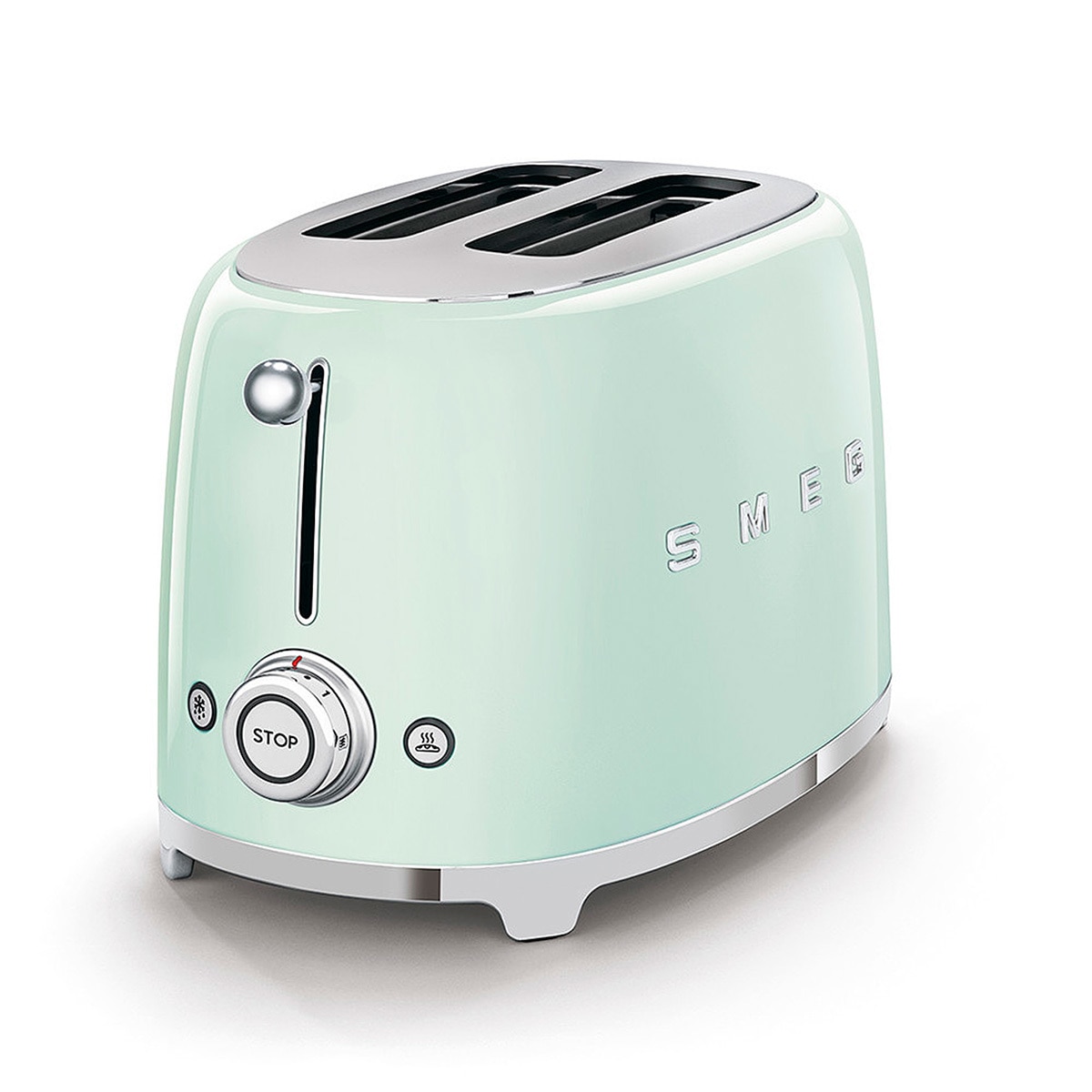 Smeg Tostador 2 rebanadas Verde