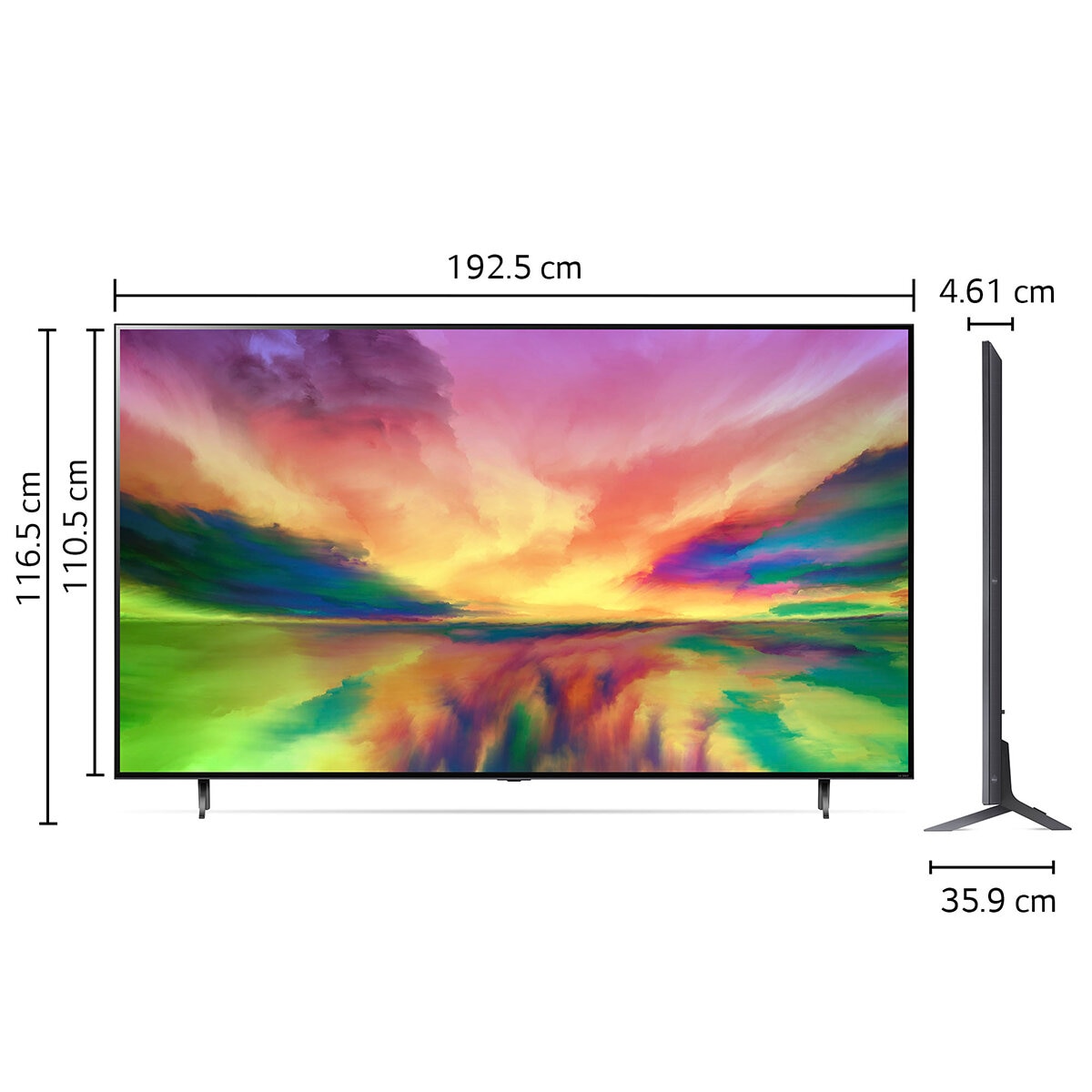 LG Pantalla 86" QNED Smart TV