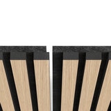 Artika, Sonolok Paneles Acústicos para Pared color Roble con Negro