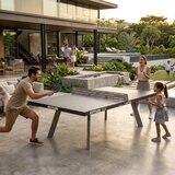 Kettler Mesa De Ping Pong Fija Para Exteriores Eden Gris Kettler Mesa De Ping Pong Fija Para Exteriores Eden Gris