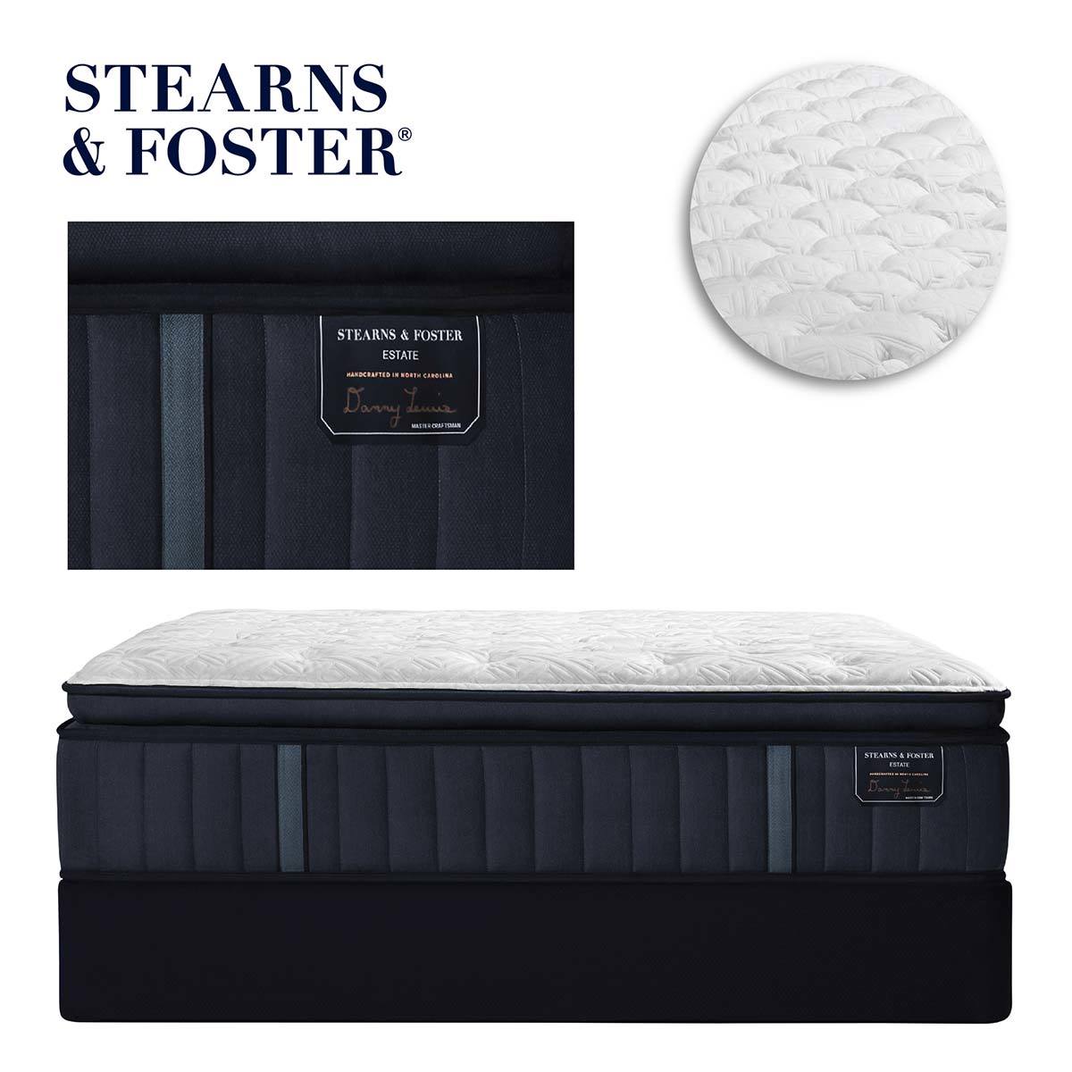 Set Stearns and Foster, Colchón y Box, Queen Costco México