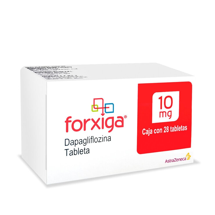 Forxiga 10mg 28 Tabletas