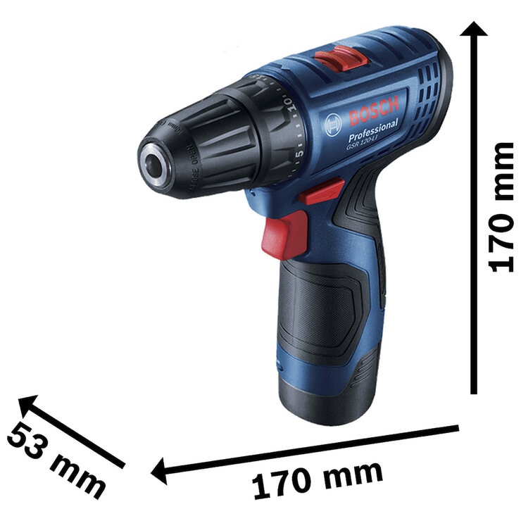 Bosch, Combo Atornillador + Llave de impacto 12V