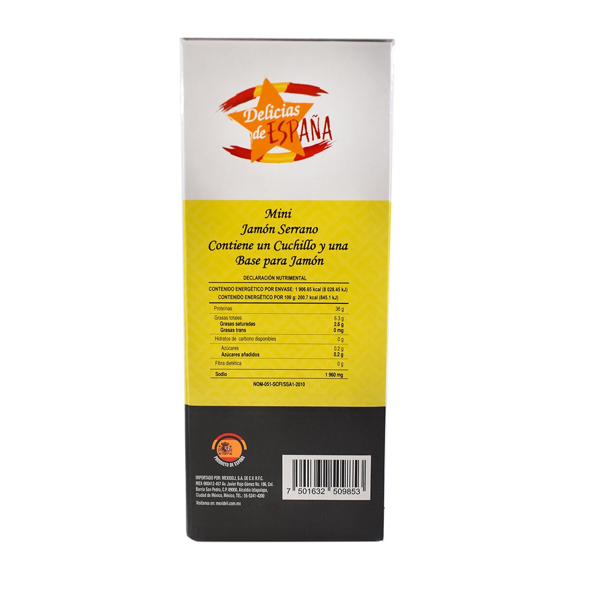 Delicias de España Mini Jamón Serrano 950 g