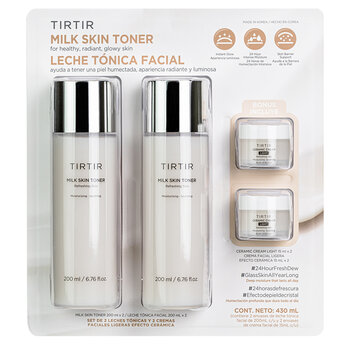 TIRTIR Leche Tónica Facial 4 pzas