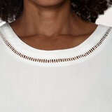 Mario Serrani Italy Blusa para Dama Blanco Grande