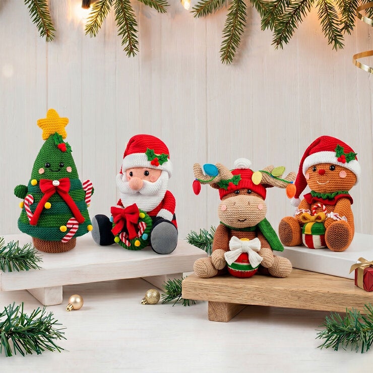 Figuras Navideñas Tejidas, Varios Modelos Figuras Navideñas Tejidas, Varios Modelos