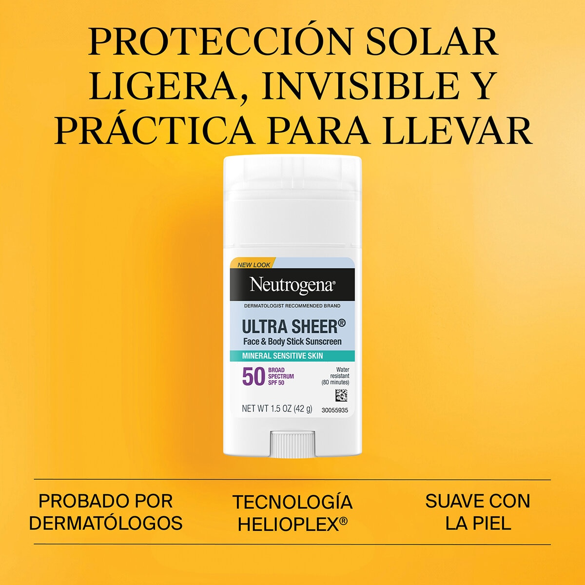 Neutrogena Protector Solar en Barra 2 pzas de 42 g