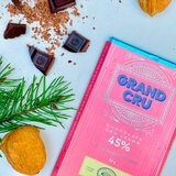 GrandCru Surtido de Barras de Chocolate Cacao Fino de Aroma 3 pzas de 80 g