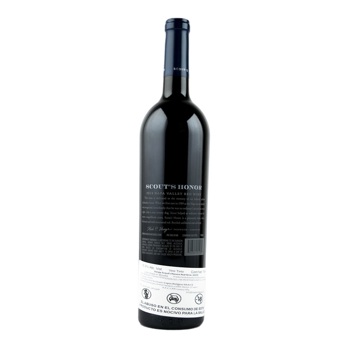 Vino Tinto Venge Scout's Honor 750ml