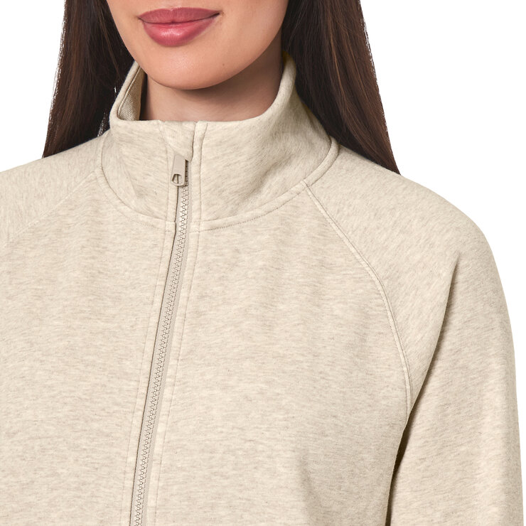 Mondetta Sudadera para Dama Beige Extra Chica