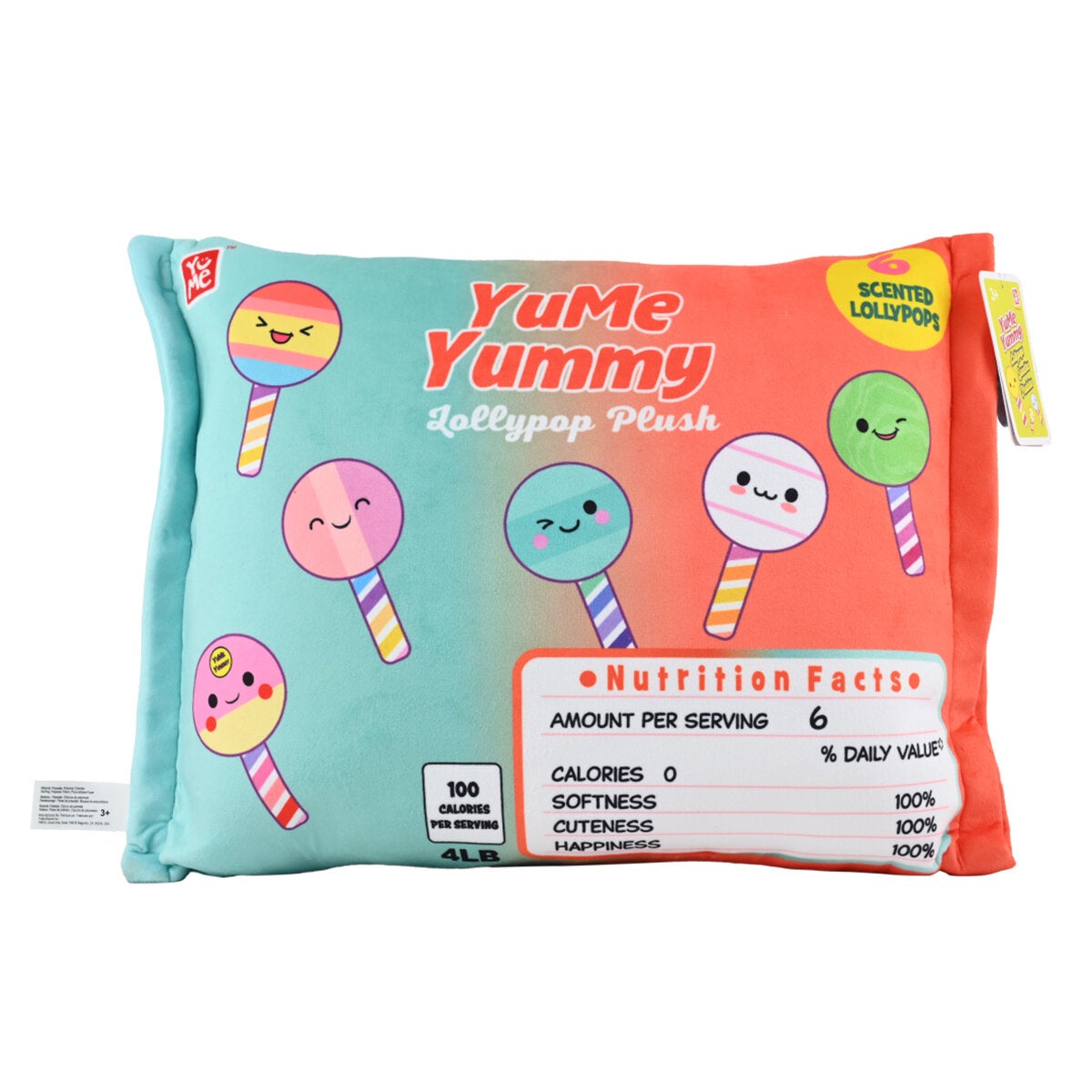 Paletas de Peluche, Bolsa con 6 Pzas. Paletas de Peluche, Bolsa con 6 Pzas.