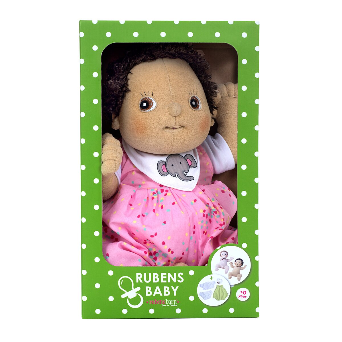 Rubens Barn, Muñeca 100% Tela, Baby Molly