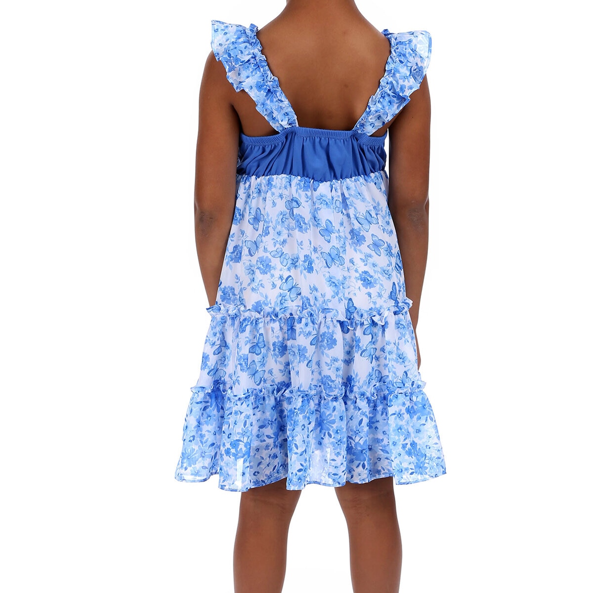 Jona Michelle Vestido para Niñas Azul 5 Años