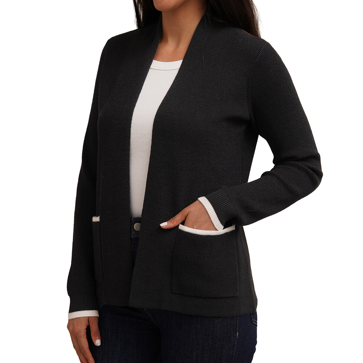 Cyrus Suéter para Dama Negro Chica