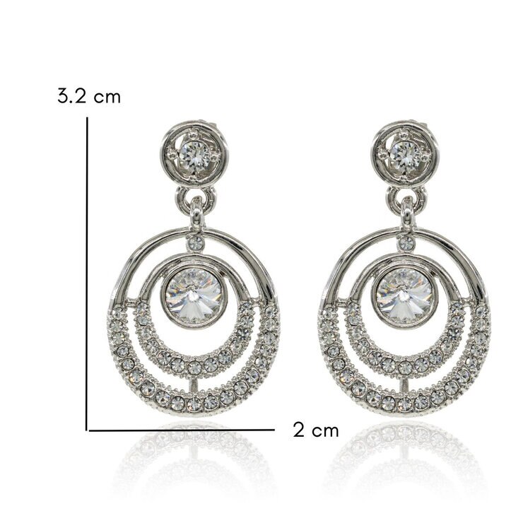 Mayfer, Juego de Collar y Aretes, Diseño Elegante, con Cristal Austríaco Mayfer, Juego de Collar y Aretes, Diseño Elegante, con Cristal Austríaco