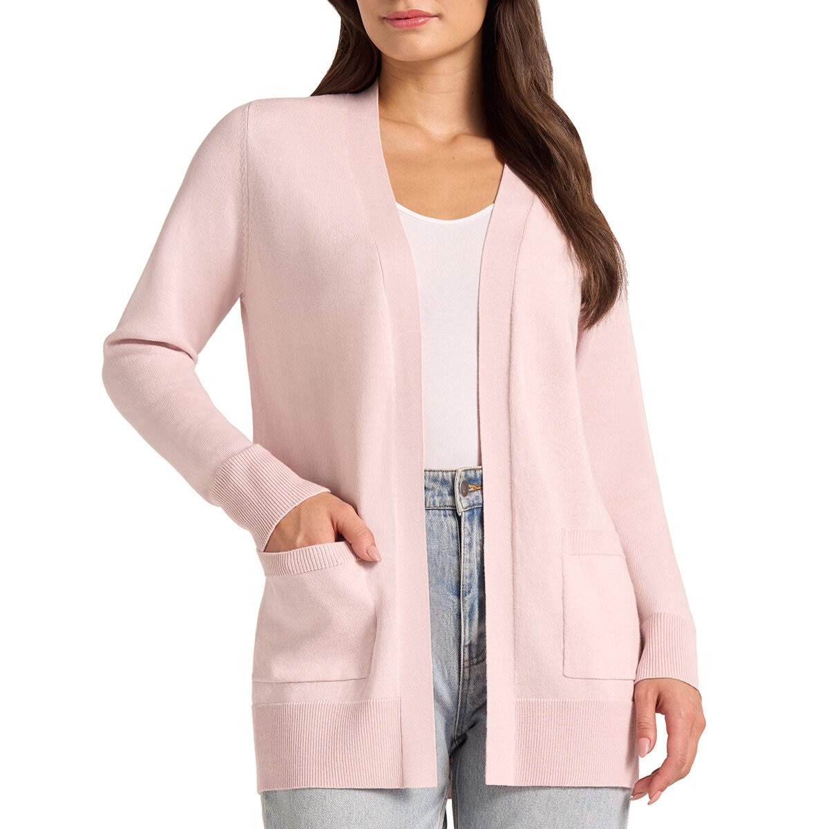 Matty M Suéter para Dama Rosa Mediana