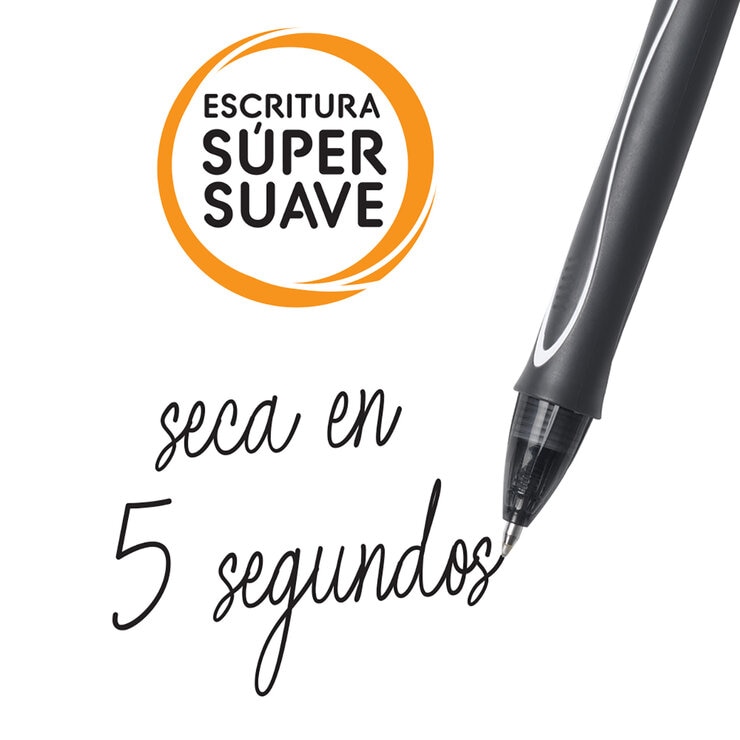 Bic, Bolígrafos Tinta Gel 12 Piezas, Clásico Bic, Bolígrafos Tinta Gel 12 Piezas, Clásico