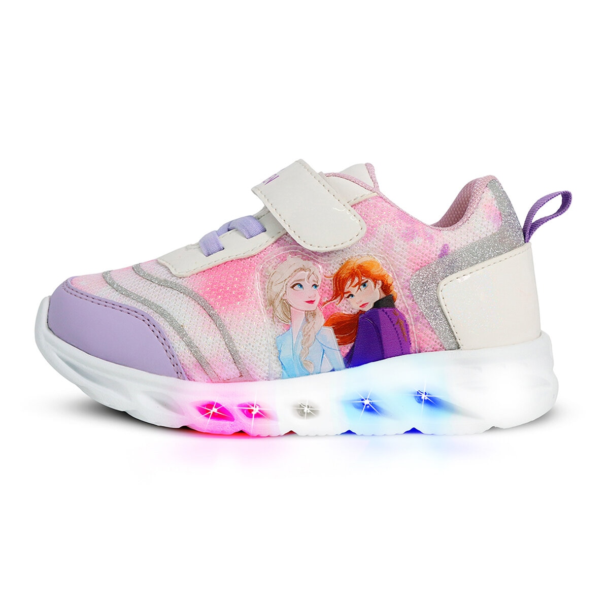Disney Frozen, Tenis Color Lila, para Niña, Varias Tallas