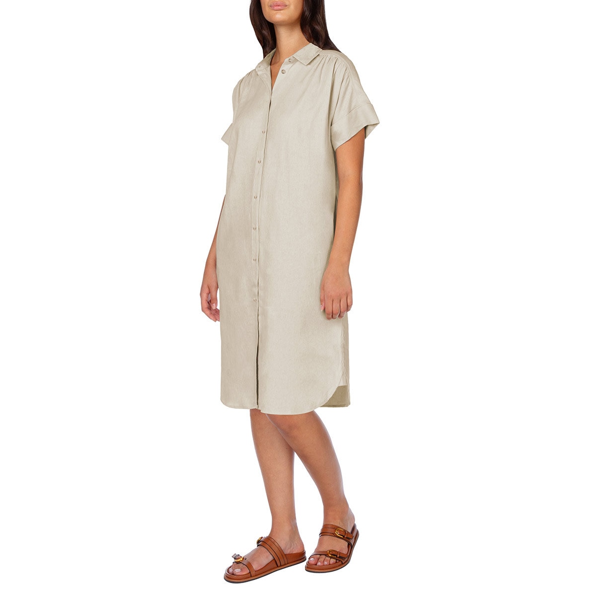 Well Worn Vestido para Dama Café Chica