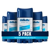 Gillette Antitranspirante en Gel 6 en 1 Skin Guard 5 pzas de 113 g Gillette Antitranspirante en Gel 6 en 1 Skin Guard 5 pzas de 113 g