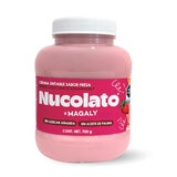 Nucolato Crema Untable de Chocolate Blanco Sabor Fresa 700 g