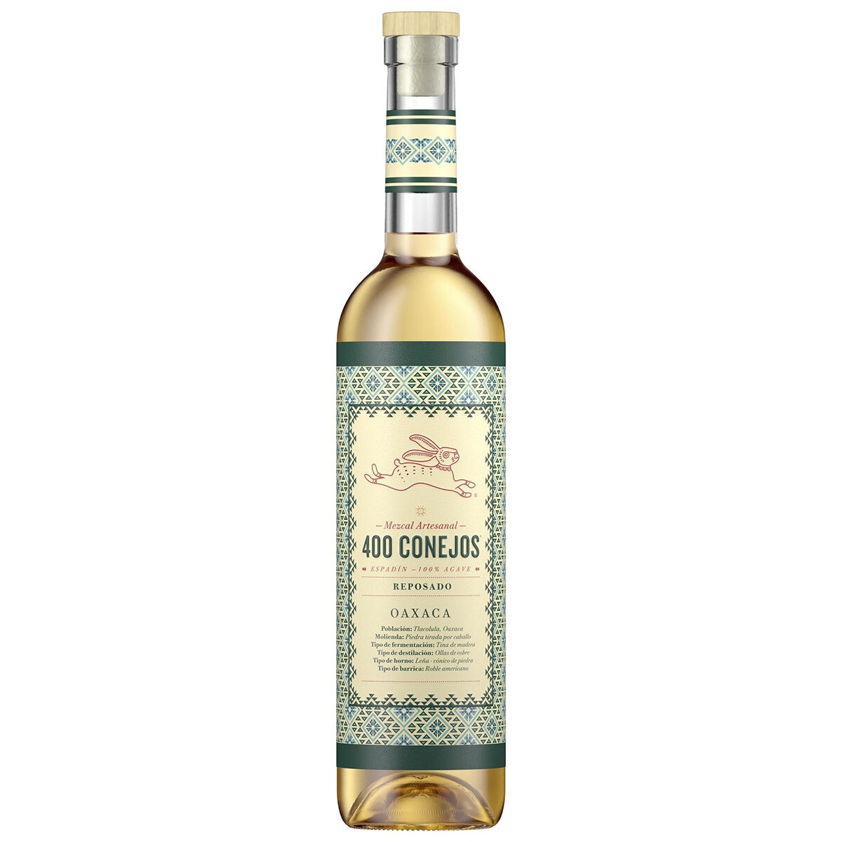 Mezcal 400 Conejos Reposado 700ml