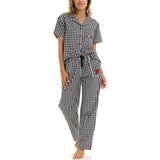 Keith Haring Pijama para Dama Negro Mediana