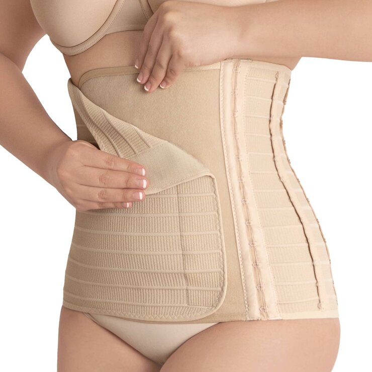 Motherfit Faja Post Parto Unitalla Color Nude Costco