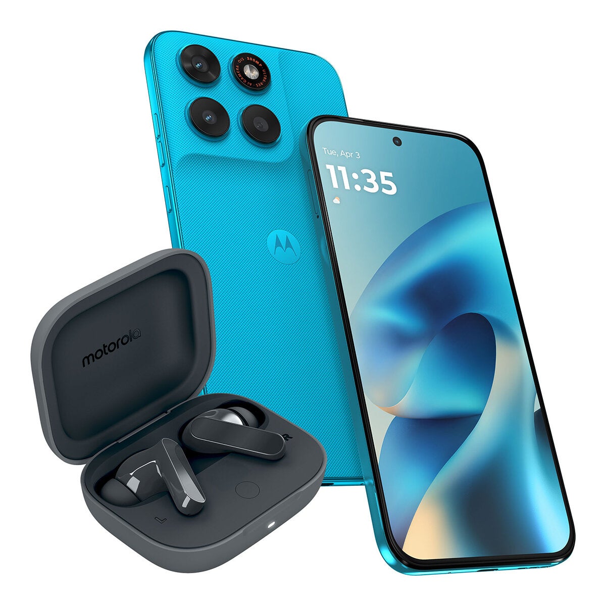 Motorola GMax 8GB 256GB SSD Celeste + Motobuds Bass Motorola GMax 8GB 256GB SSD Celeste + Motobuds Bass