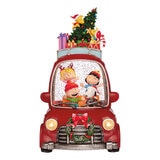 Coche Festivo Giratorio con Luces LED, Peanuts