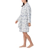 DKNY Bata para Dama Azul Grande