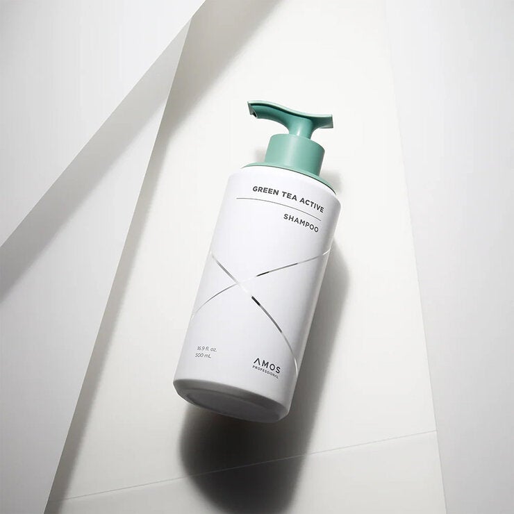 Amos Professional Shampoo de Té Verde 2 pzas de 500ml Amos Professional Shampoo de Té Verde 2 pzas de 500ml