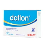 Daflon 500mg con 20 Tabletas