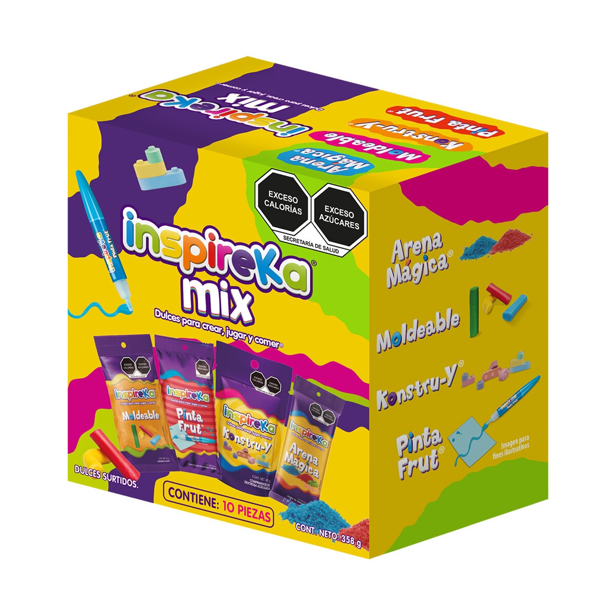 Inspireka Mix De Dulces 10/358 g