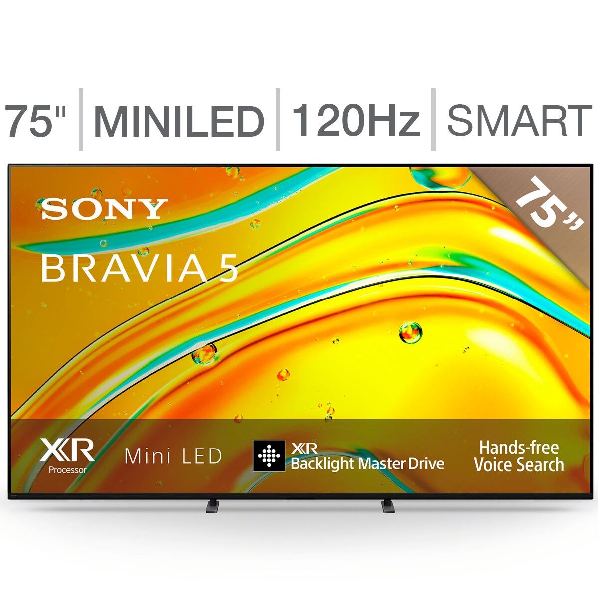 Sony Pantalla 75” BRAVIA 5 MINILED Smart TV