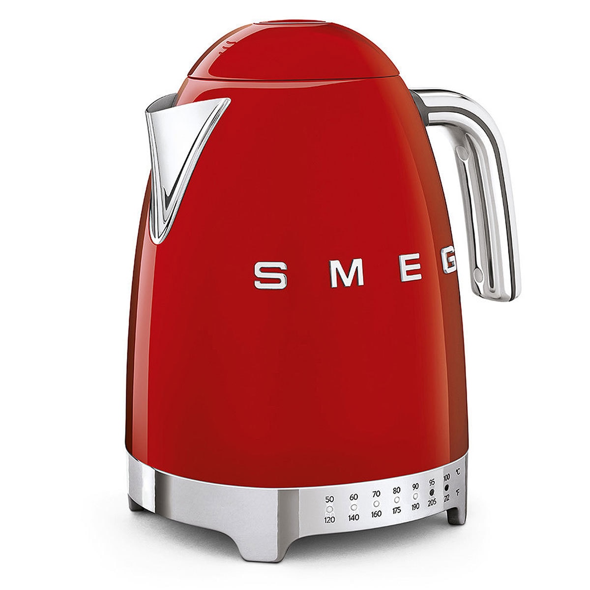 Smeg, Tetera Eléctrica con Temperatura Variable, rojo