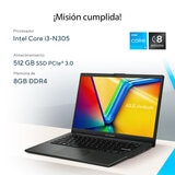 ASUS Vivobook Go 14 Laptop 14" Full HD Intel Core i3 8GB 512GB SSD ASUS Vivobook Go 14 Laptop 14" Full HD Intel Core i3 8GB 512GB SSD