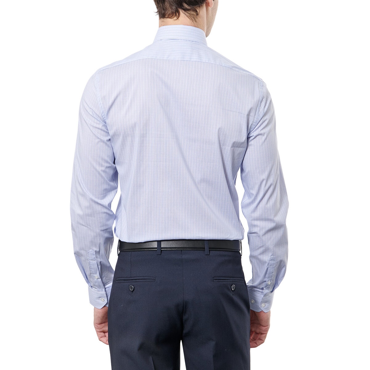 DKNY Camisa para Caballero Azul Cuello 17 Manga 32/33