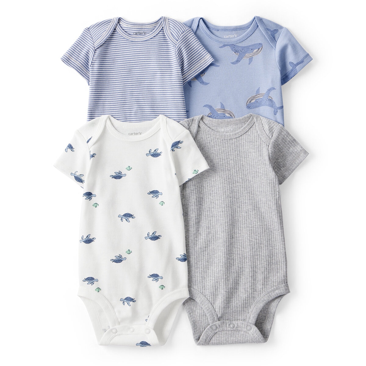 Carter's Pañalero 4 piezas para Bebés Azul 18 Meses