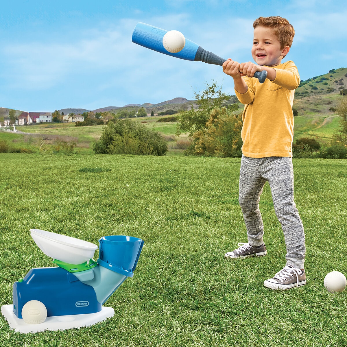 Entrenador de Béisbol y Tenis para Niños