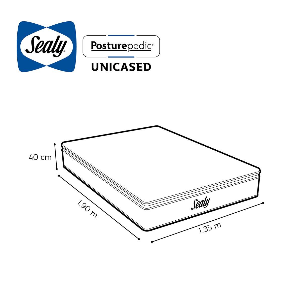 Sealy, Limited, colchón y box, matrimonial