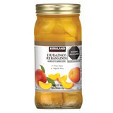 Kirkland Signature Duraznos Rebanados en Jarabe Ligero 4 pzs de 680 g