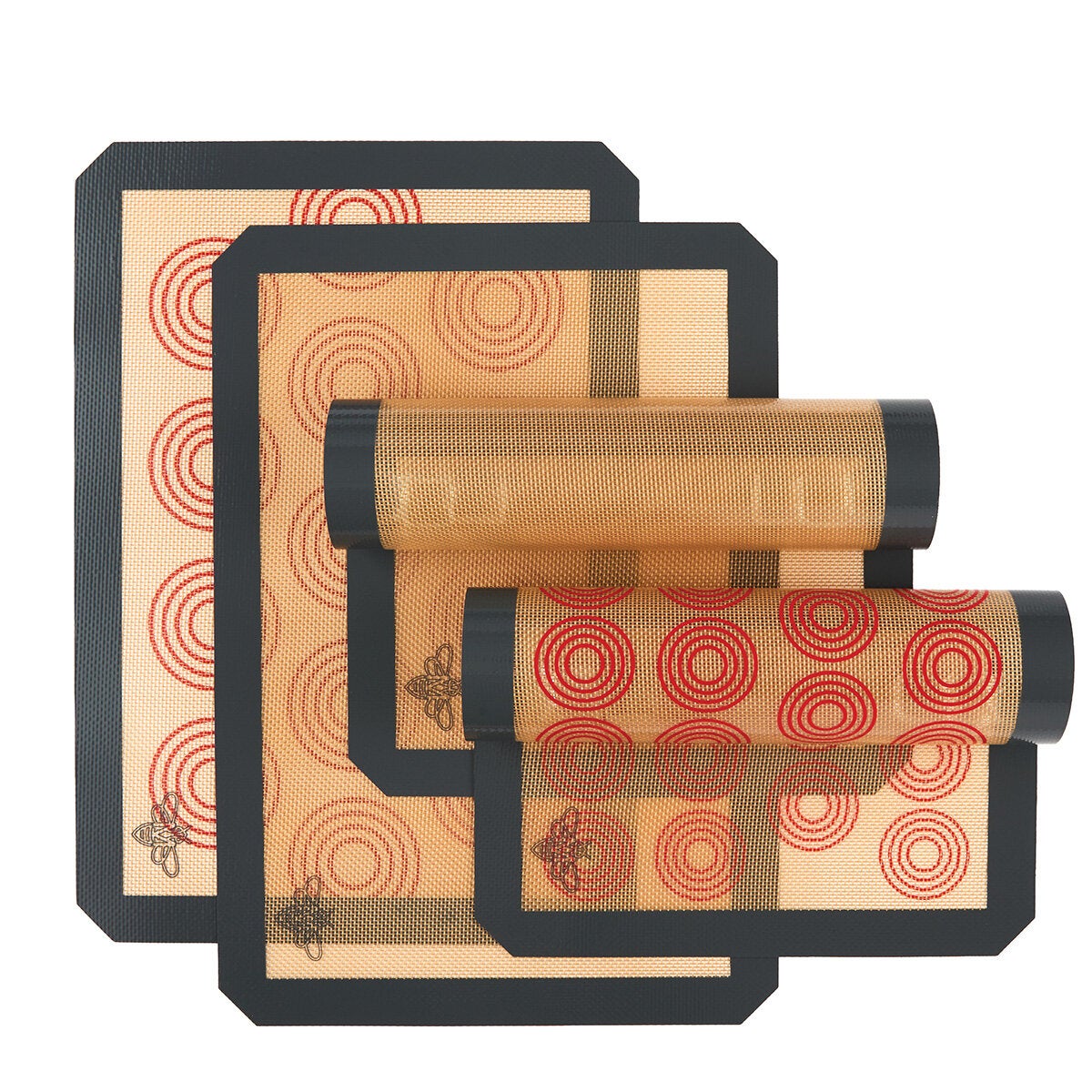 MIU Tapetes de Silicona para Hornear, 4 piezas