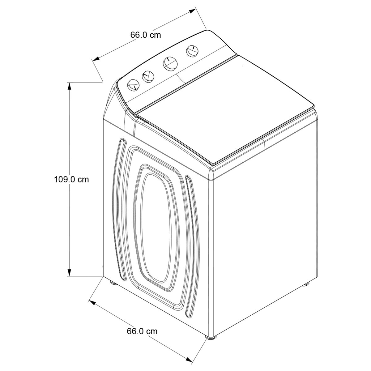 Whirlpool Lavadora 24Kg