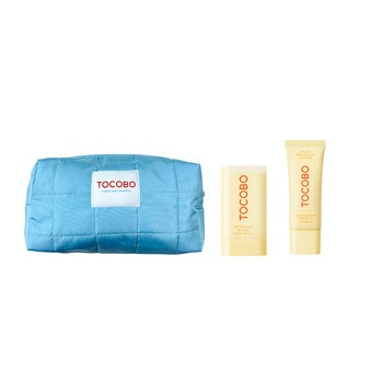 Tocobo, Sun Defense, Set de 2 piezas, Crema en Gel y Prebase Solar