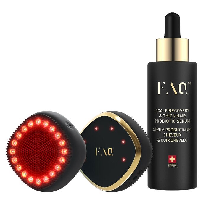 Foreo FAQ 302 + Suero Probiótico para Cabello y Cuero Cabelludo 60 ml